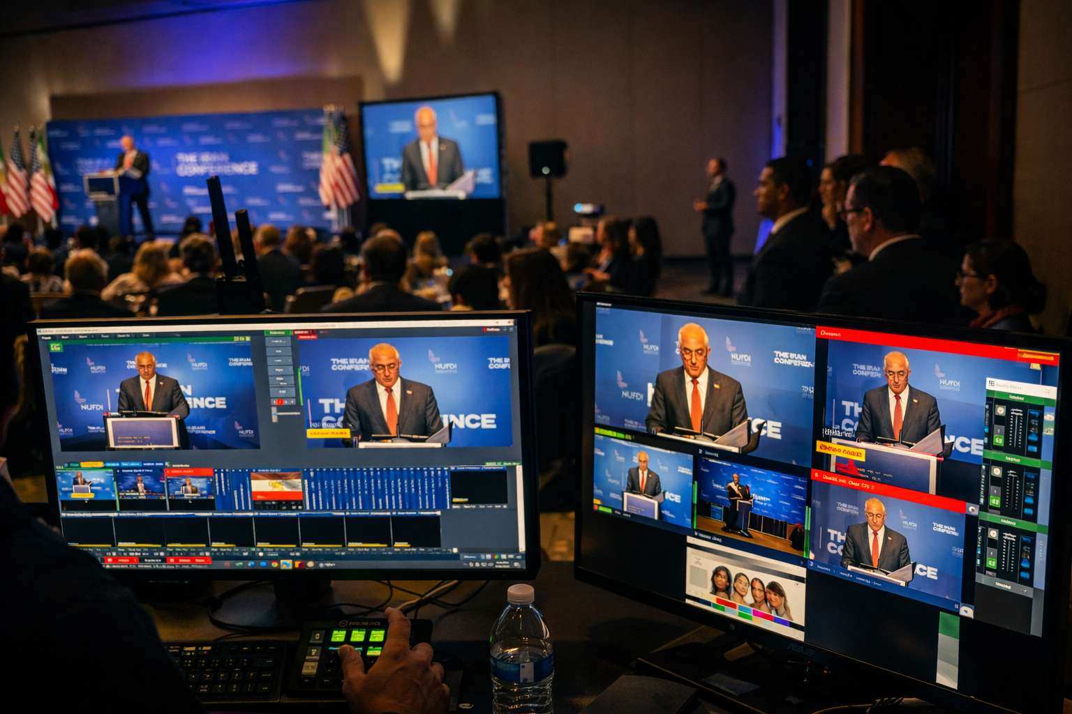 Event Video Production Services in Washington DC - TriVision crew and staging on site