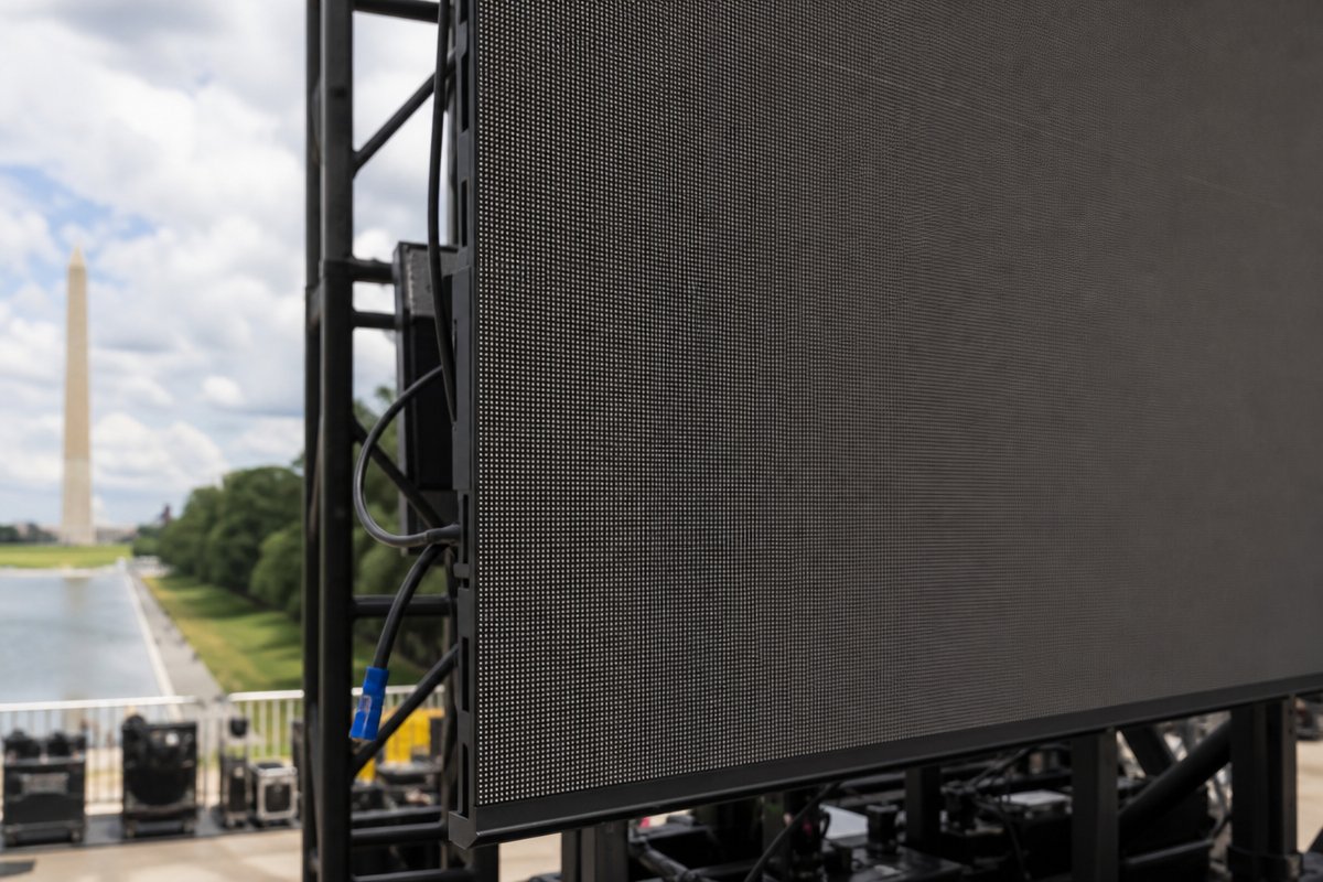 Large LED Screen Rental in DC: When Size Really Matters - section 1