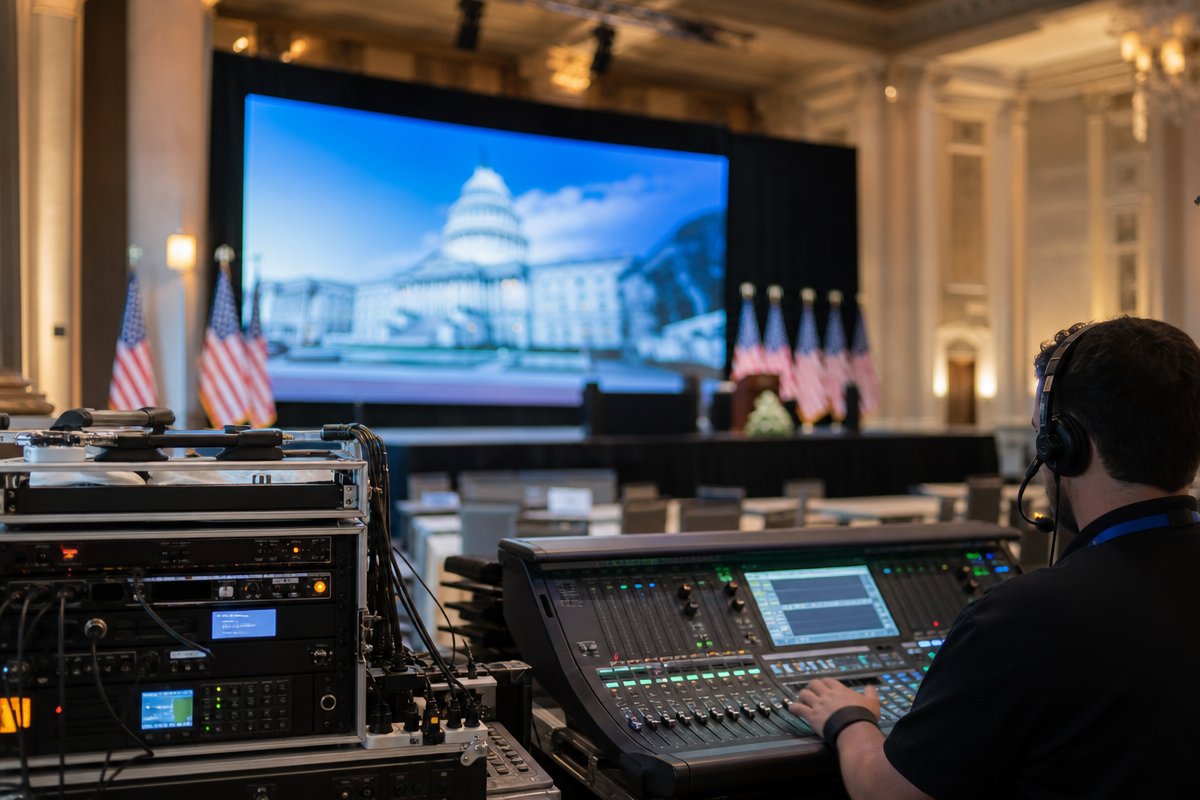 Federal Agency Event AV Services: Meeting GSA & Security Standards - section 1